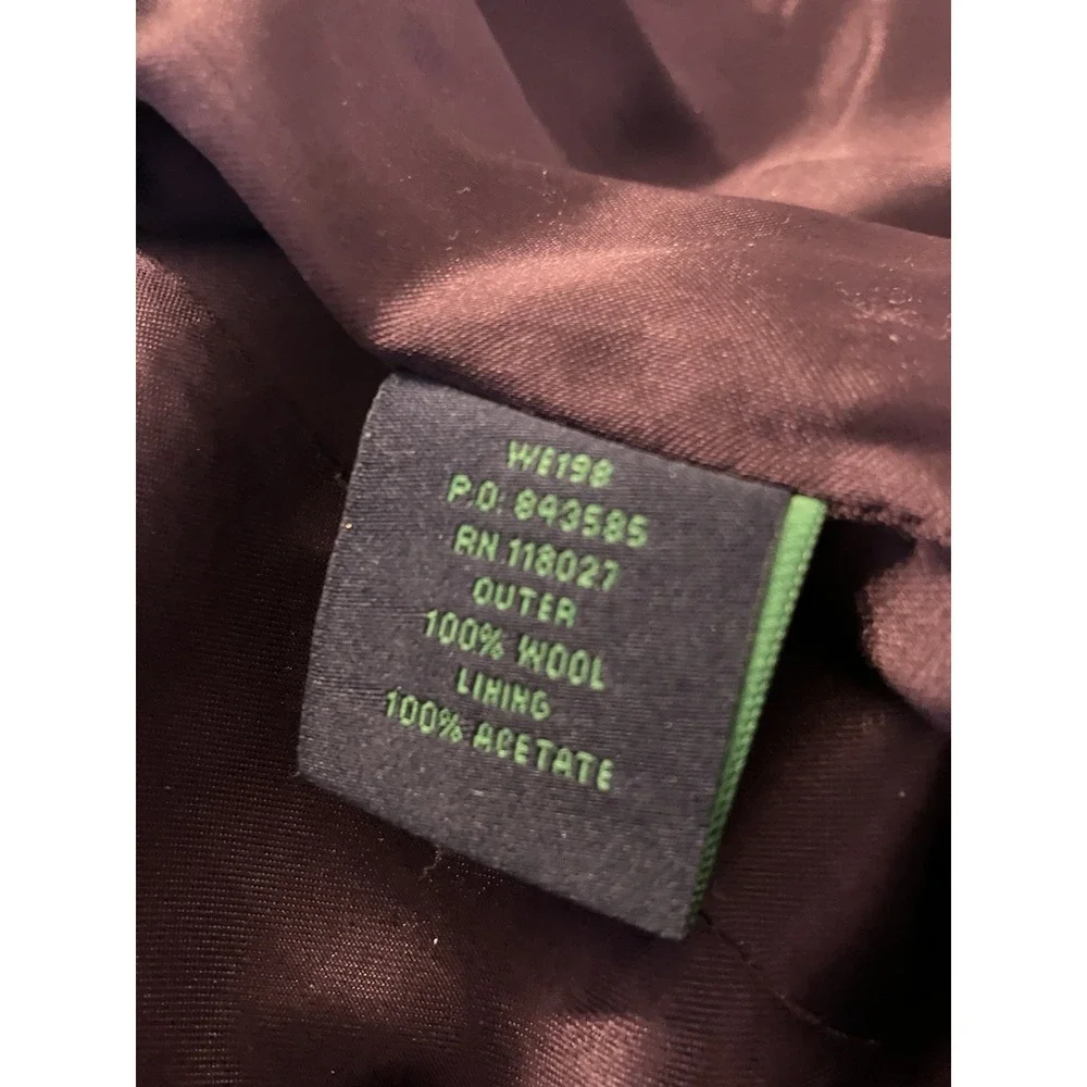 Boden Polka Dot Wool Blazer Gray Charcoal Jacket Sz 10 Preppy‎ Twee - Picture 8 of 10